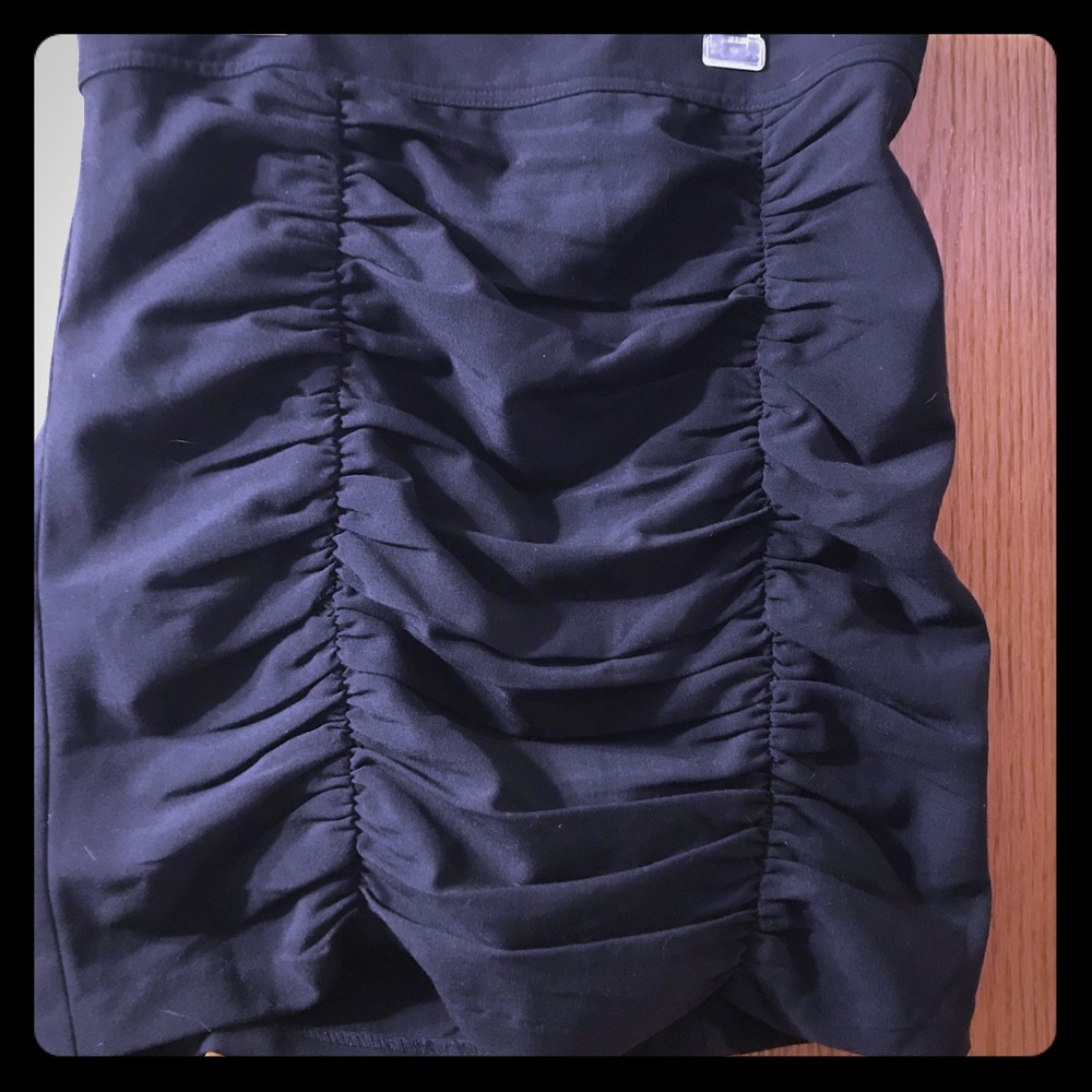 Black pencil skirt